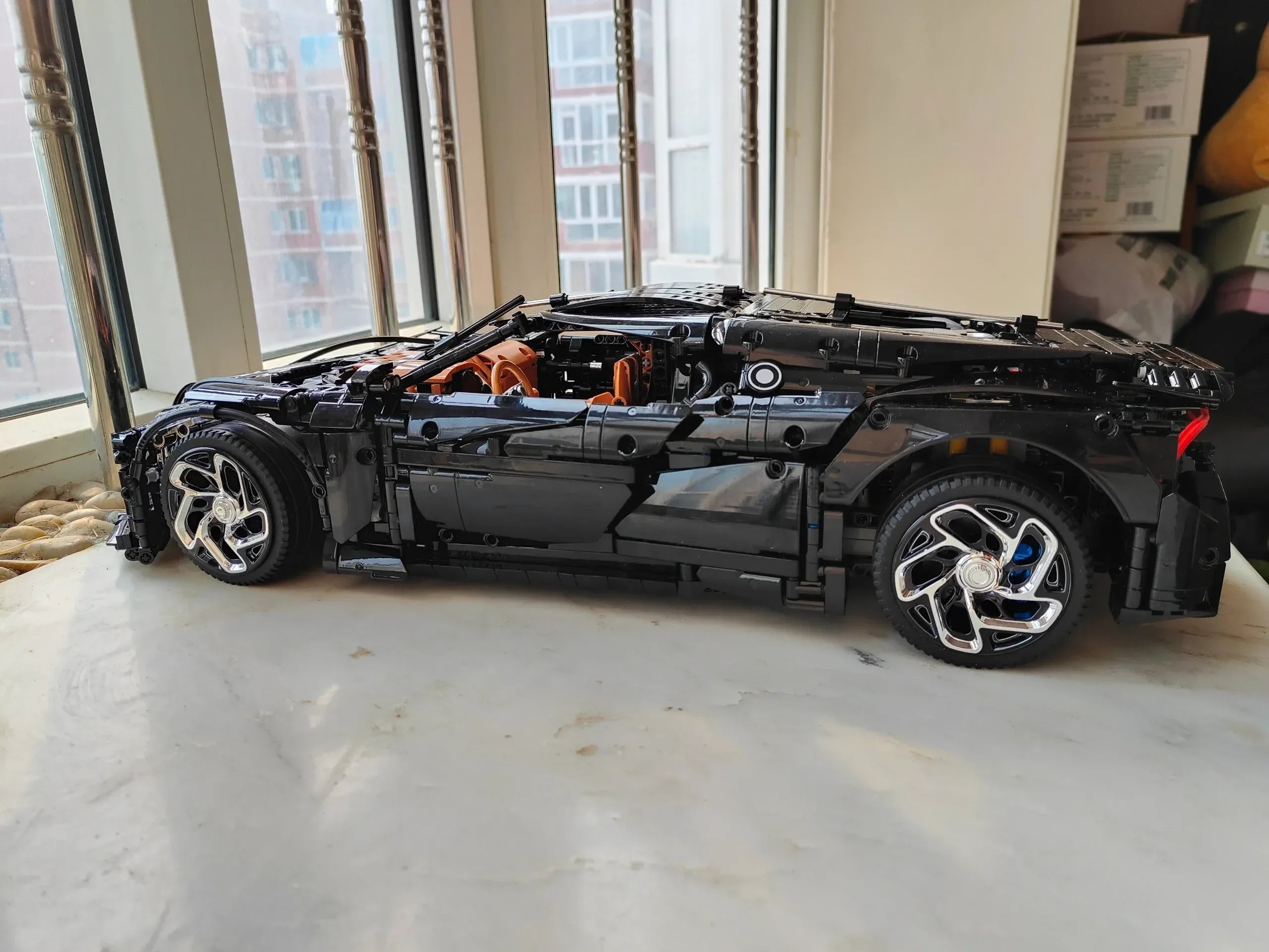 Mô Hình LeGo siêu xe Technic Mouking Bugatti La Voiture Noire Tỉ