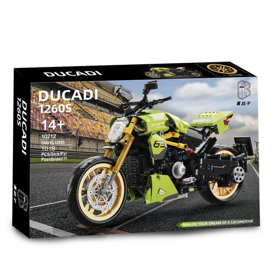 Mô Hình LEGO TECHNIC Siêu Xe  Kbox Ducati 1260s 1018 PCS